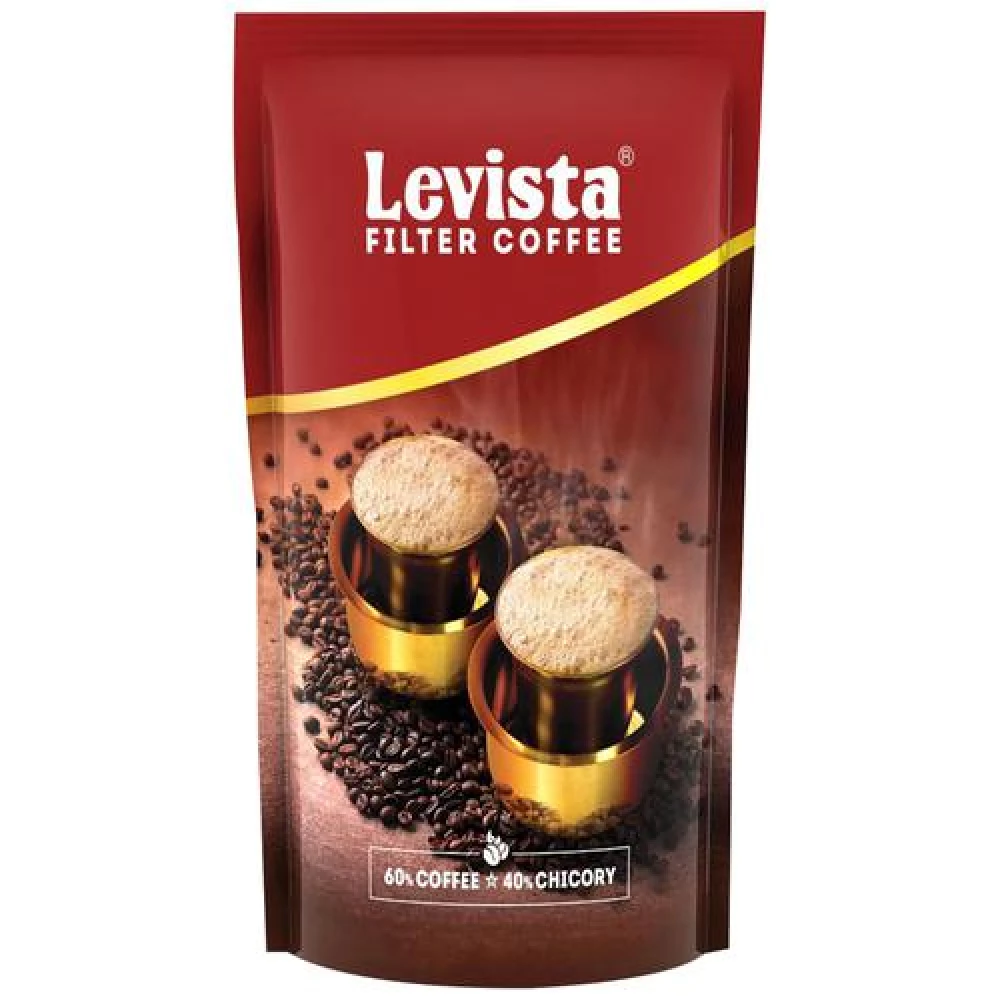 LEVISTA Filter Coffee With Chicory - 60-40, 200 g-1.webp